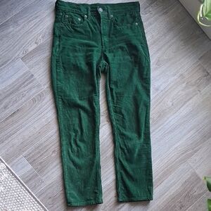 GAP Dark Green Women's Straight Leg Jeans